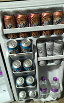 Midea Frigobar Retrô, 95L, Preto, 110V, Midea